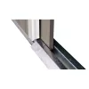 Riwall PRO RMSA 6x8 Brown fém kerti tároló 2,4 x 1,7 m nyeregtetővel (barna)