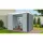 Riwall PRO RMSP 6x8 antracit fém kerti tároló 2,4 x 1,8 m lapostetővel (antracit)