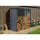 Riwall PRO RMWS 3x7 Anthracite tűzifatároló lejtős tetővel 2 x 1,5 m (antracit)