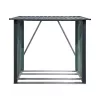 Riwall PRO RMWS 3x7 Anthracite tűzifatároló lejtős tetővel 2 x 1,5 m (antracit)