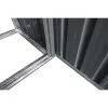 Riwall PRO RMWS 3x9 Anthracite tűzifatároló fészerrel 2,7 x 1,6 m (antracit)