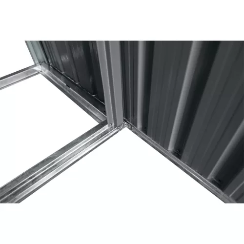 Riwall PRO RMWS 3x9 Anthracite tűzifatároló fészerrel 2,7 x 1,6 m (antracit)