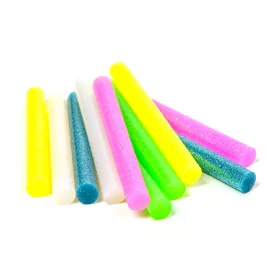   Ragasztórúd - 11 x 100 mm - Fluoreszkáló színes - 10 db / csomag