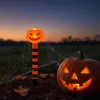 LED-es szolár lámpa - töklámpás