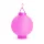 LED-es lampion - 1 LED - magenta - 2 x AAA