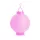LED-es lampion - 1 LED - rózsaszín - 2 x AAA