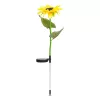 Leszúrható szolár napraforgó - 75 cm - 8 melegfehér LED
