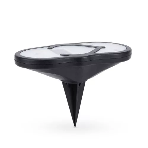 Leszúrható szolár lámpa - strandpapucs - hidegfehér - 12,7 x 8,5 cm