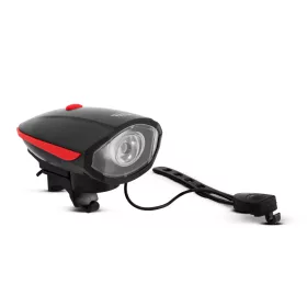   Kerékpár lámpa elektromos kürttel - XPE LED - 400 mAh - 450 lm - IP55