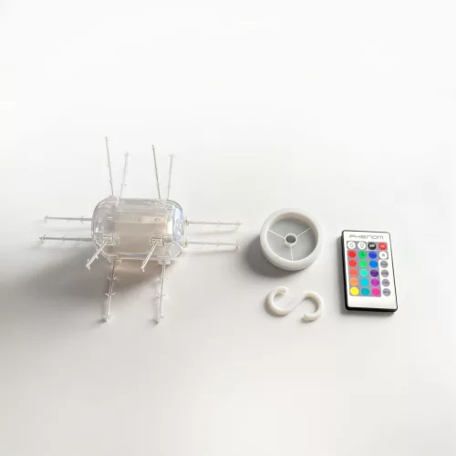 Varázs felhő lámpa - 16 RGB LED - 3 x AAA - 25 x 20 x 15 cm