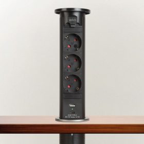 Motoros rejtett elosztó - fekete