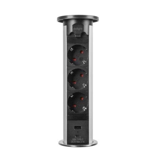 Motoros rejtett elosztó - ezüst