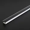 LED aluminium profil sín - 1000 x 17 x 8 mm - U profil - fehér