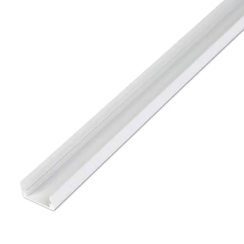 LED aluminium profil sín - 1000 x 17 x 8 mm - U profil - fehér