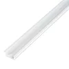 LED aluminium profil sín - 1000 x 23(17) x 8 mm - süllyeszthető U profil - fehér