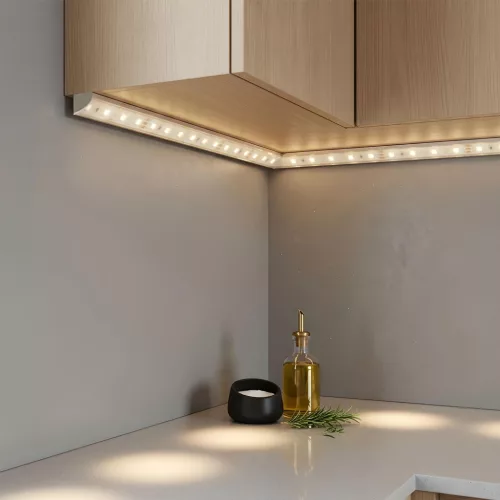 LED alumínium profil takaró búra