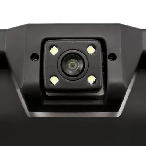 Rendszámtábla keretbe épített tolatókamera - 12V