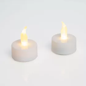 LED-es teamécses - fehér - 2 db / bliszter