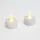 LED-es teamécses - fehér - 2 db / bliszter