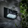 Mozgásérzékelős szolár lámpa - 14 x 6,5 x 10 cm - 8 x SMD LED