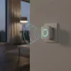 Digitális elem- és vezeték nélküli csengő - Kinetic - 2 kültéri - fehér - kék LED