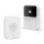Smart videó kaputelefon szett - Wi-Fi-s, akkumulátoros - HD - fehér