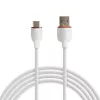 Adatkábel - Type-C / USB-A - fehér - 1 m - 2.4A - 12 W