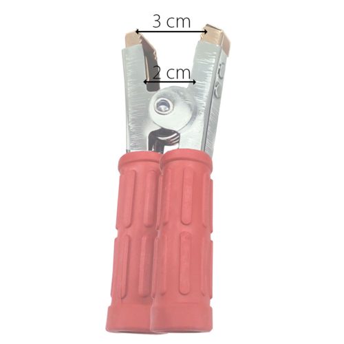 Akkumulátor csipesz pár - krokodil - max 1000 A