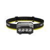 Nitecore Fejlámpa HA23 UHE (3xAAA/Akkumulátor) 4x MCT UHE LED (600 lumen) Fekete