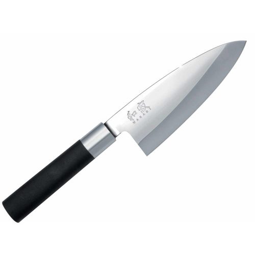 KAI Wasabi Black Deba szakácskés 15cm