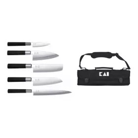 KAI Wasabi Black 5 darabos szakácskés készlet