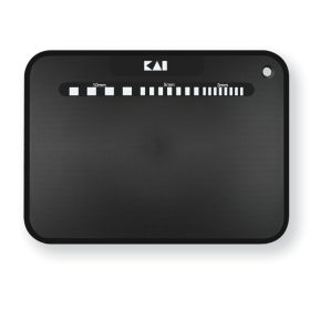 KAI fekete műanyag vágólap L, 37 x 27 x 0,2 cm 