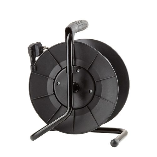 Technik Professional Kábeldob 4-er 25m 1,5mm2 (fekete) 16A