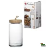 Tároló üveg bambusz tetővel Woody 1130ml 43593/1113283
