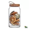 Tároló üveg bambusz tetővel Woody 1130ml 43593/1113283