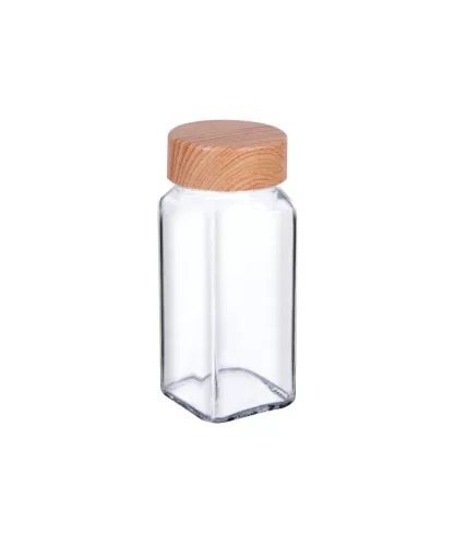 Üveg Fűszertartó szett 6db tartóval 140 ml S-726
