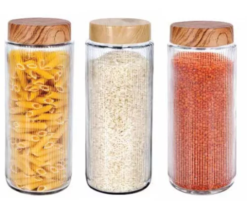Üveg Élelmiszertároló 1350ml S-2050