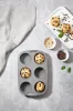 Szilikon sütőforma muffin 6db-os 30008