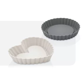 Szilikon szív és tartforma mini 6db-os 30023
