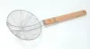 Szűrőkanál nagy fa nyéllel 50cm