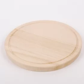 Fa vágódeszka kerek kicsi Happy Cooking RS-1076 (014)