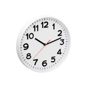   Home AWC300WH fali óra, üveg előlap, kontrasztos, jól leolvasható számlap, 1xAA elem tápellátás, átmérő 300mm