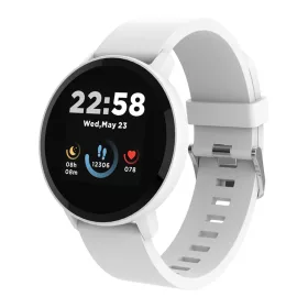   CANYON CNS-SW63SW Lollypop okosóra, 1,3”-os IPS kijelző, IP68, Li-pol akku, Bluetooth, iOS és Android kompatibilis, fehér