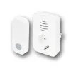 Home DBA1101AC vezeték nélküli csengő, elemes nyomógomb, max 110m hatótáv, 38 dallam, IP44 nyomógomb