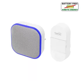  Home DBK 1401AC vezeték nélküli csengő, 140 m hatótávolság, IP44, állítható hangerő, 4 nyomógomb lehetőség