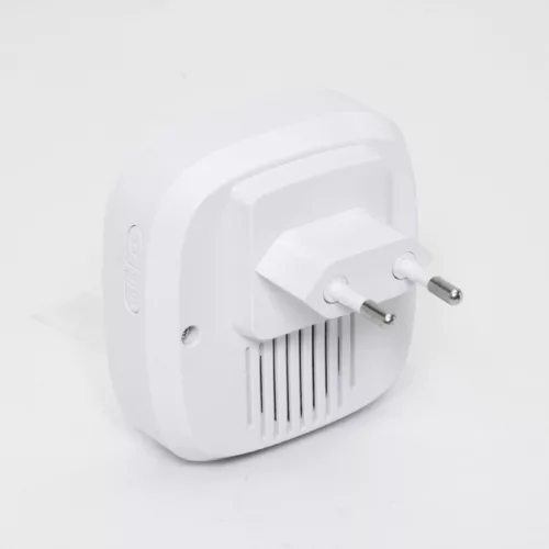Home DBK 1500AC vezeték nélküli csengő, elem nélküli, 150m hatótáv, 36 dallam, 4 fokozatú hangerő, fényjelzés, kinetikus nyomógomb, 230V