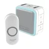 Honeywell Home DC515N vezeték nélküli csengő, 150m hatótáv, 9 dallam, időzíthető némítás, LED fényjelzés, többcsatornás, 230V-os tápellá