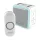 Honeywell Home DC515N vezeték nélküli csengő, 150m hatótáv, 9 dallam, időzíthető némítás, LED fényjelzés, többcsatornás, 230V-os tápellá