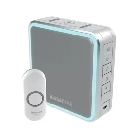   Honeywell Home DC915NG vezeték nélküli csengő, 200m hatótáv, 11 dallam, időzíthető némítás, LED jelzőfény, állítható hangerő, elemes táp