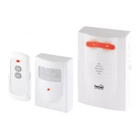   Home HSB 120 R vezeték nélküli belépésjelző távkapcsolóval, 120m hatótáv, IP44 vízálló mozgásérzékelő, vízszintesen 110°-os érzékelés, e